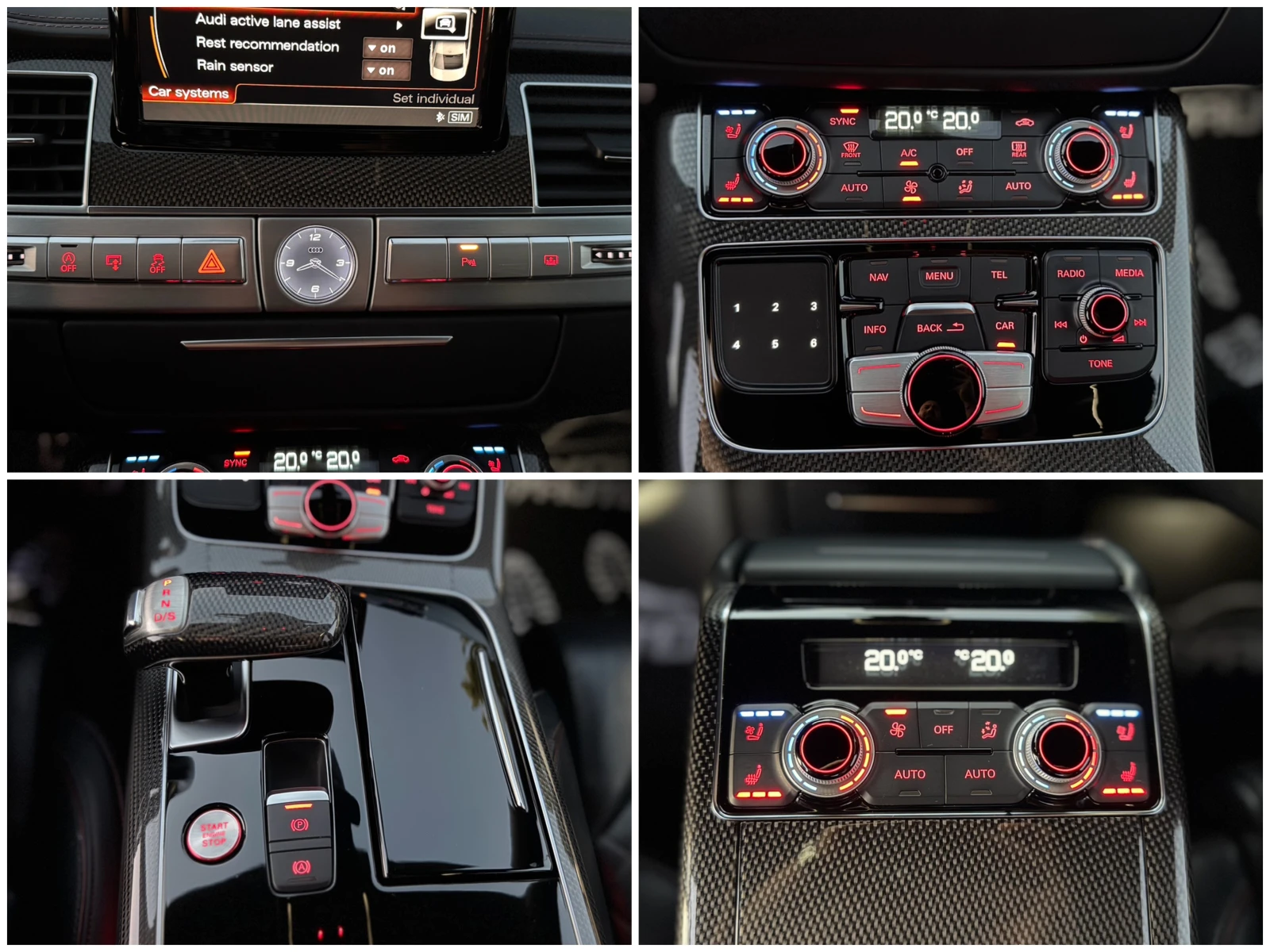 Audi S8 PLUS= 4.0= V8T= MATRIX= CARBON CERAMIC= HUD=  | Mobile.bg   16