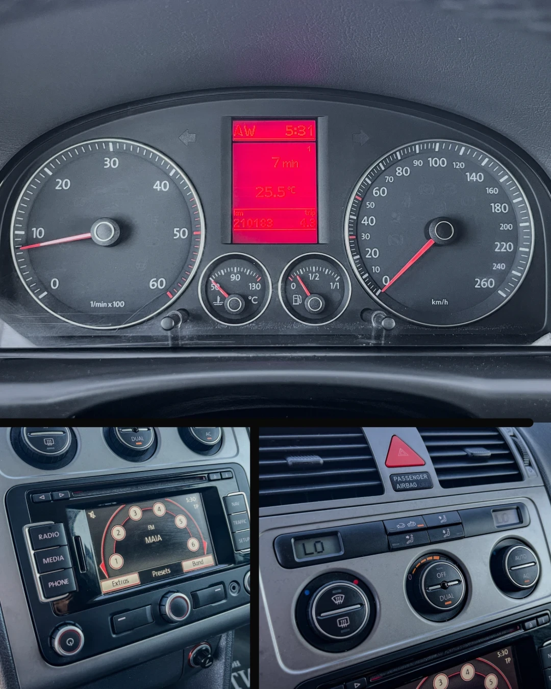 VW Touran 1.9TDI-(1+ 1)BLUEMOTION-6ck.  | Mobile.bg   11