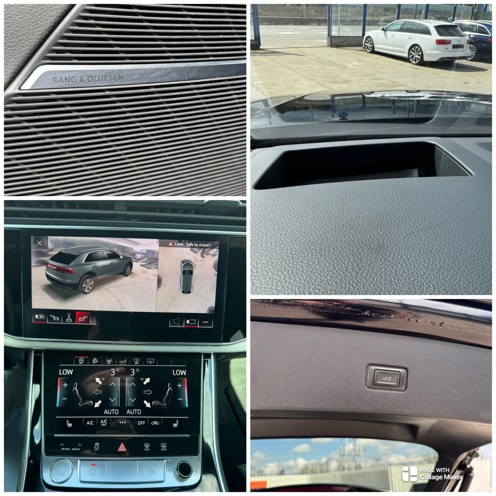 Audi SQ8 50TDI MATRIX CAM360 ПАНОРАМА ВАКУУМ ЦЕНА С ДДС, снимка 14 - Автомобили и джипове - 55530456