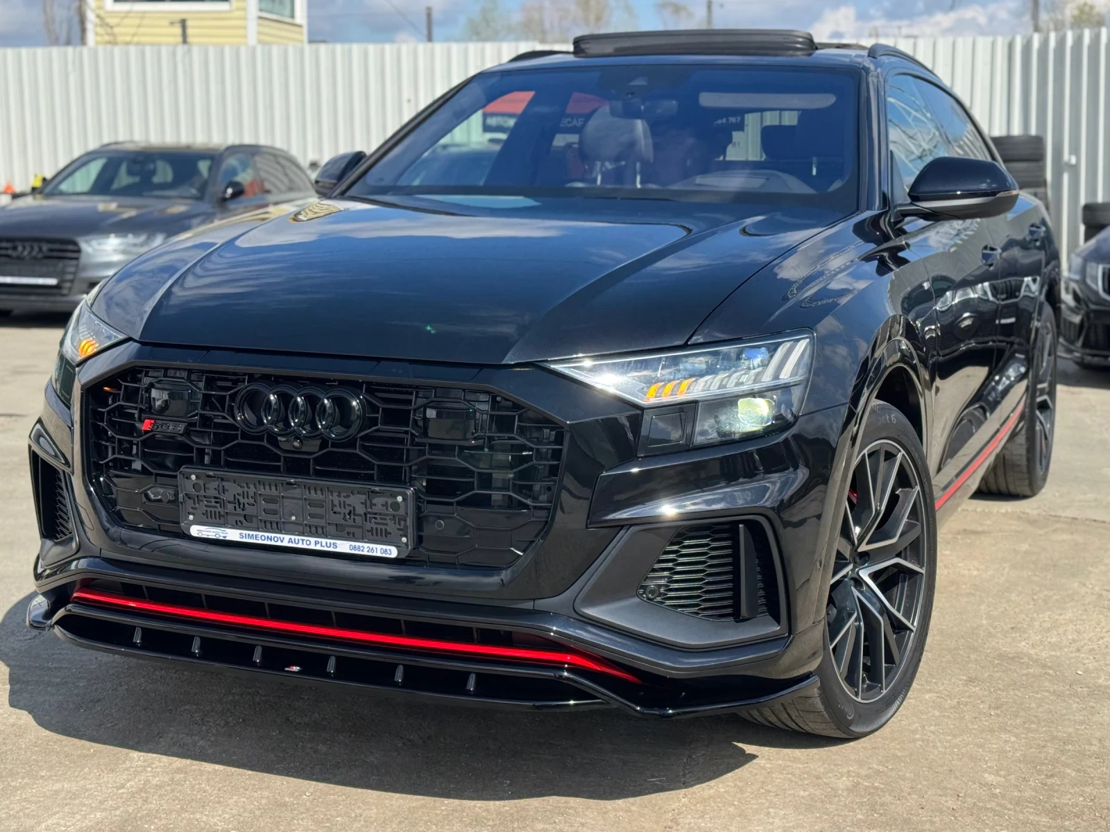 Audi SQ8 50TDI MATRIX CAM360 ПАНОРАМА ВАКУУМ ЦЕНА С ДДС, снимка 4 - Автомобили и джипове - 55530456