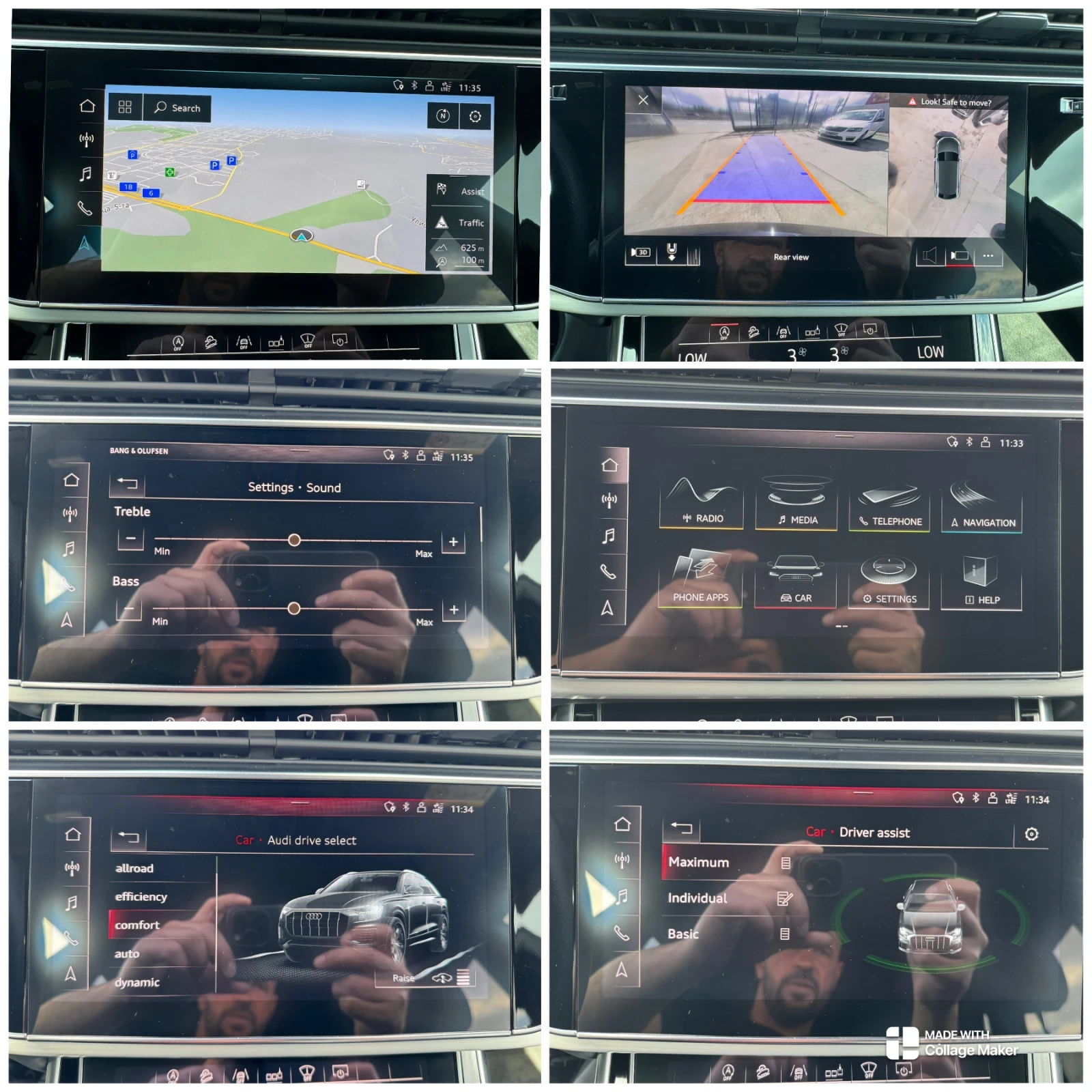 Audi SQ8 50TDI MATRIX CAM360 ПАНОРАМА ВАКУУМ ЦЕНА С ДДС, снимка 13 - Автомобили и джипове - 55530456