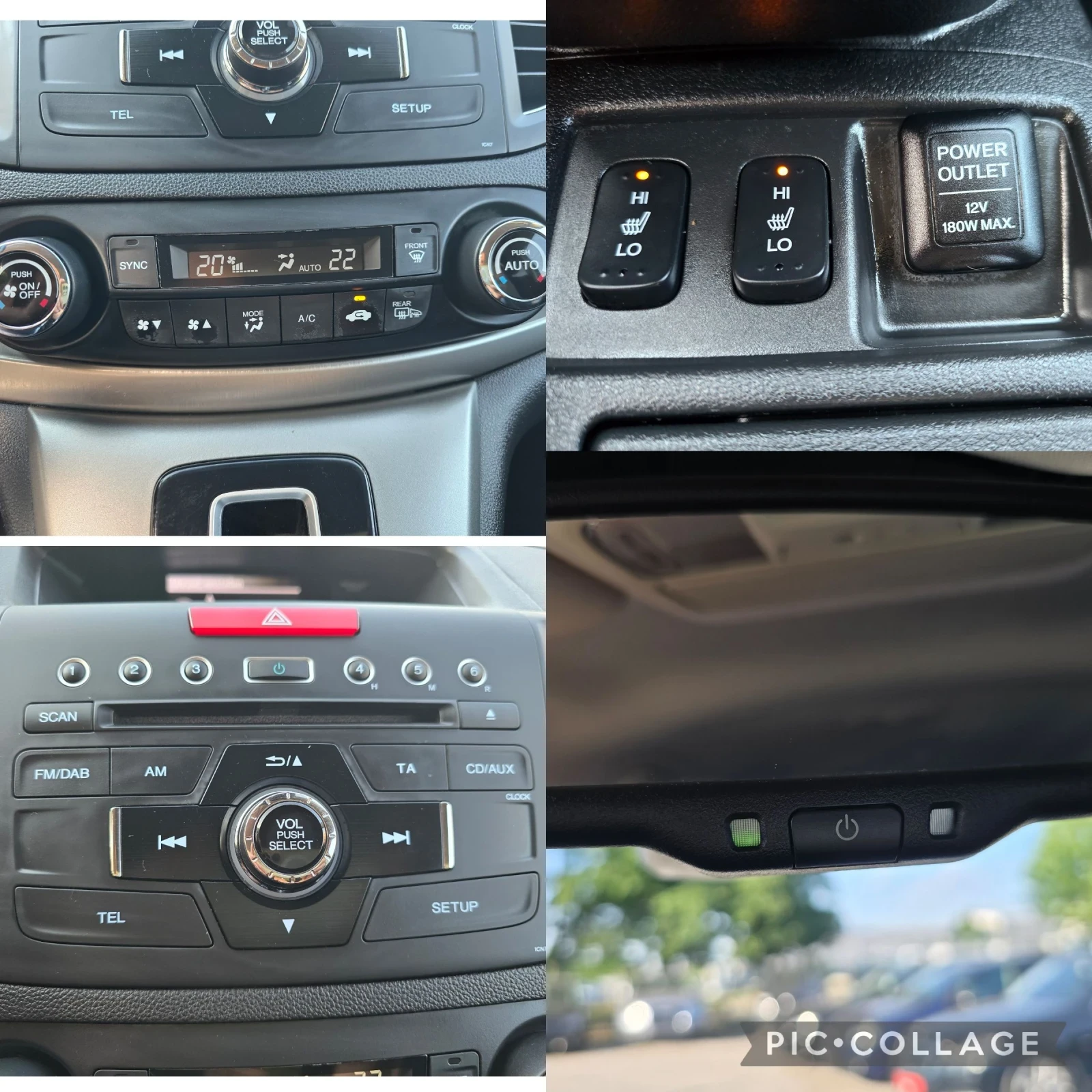 Honda Cr-v 2.2 DTEC-150kc/4x4/AVTOMAT/КАМЕРА/ПОДГРЕВ, снимка 8 - Автомобили и джипове - 54988833