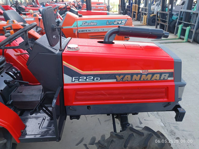 Трактор Yanmar F22  4X4, снимка 6 - Селскостопанска техника - 50183080