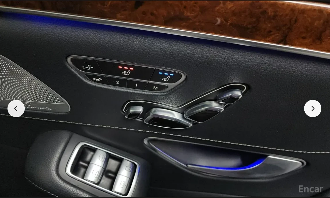 Mercedes-Benz S 500 L BURMESTER* 360 CAM* PANORAMA* TV* ОБДУХВАНЕ* , снимка 14 - Автомобили и джипове - 53771912