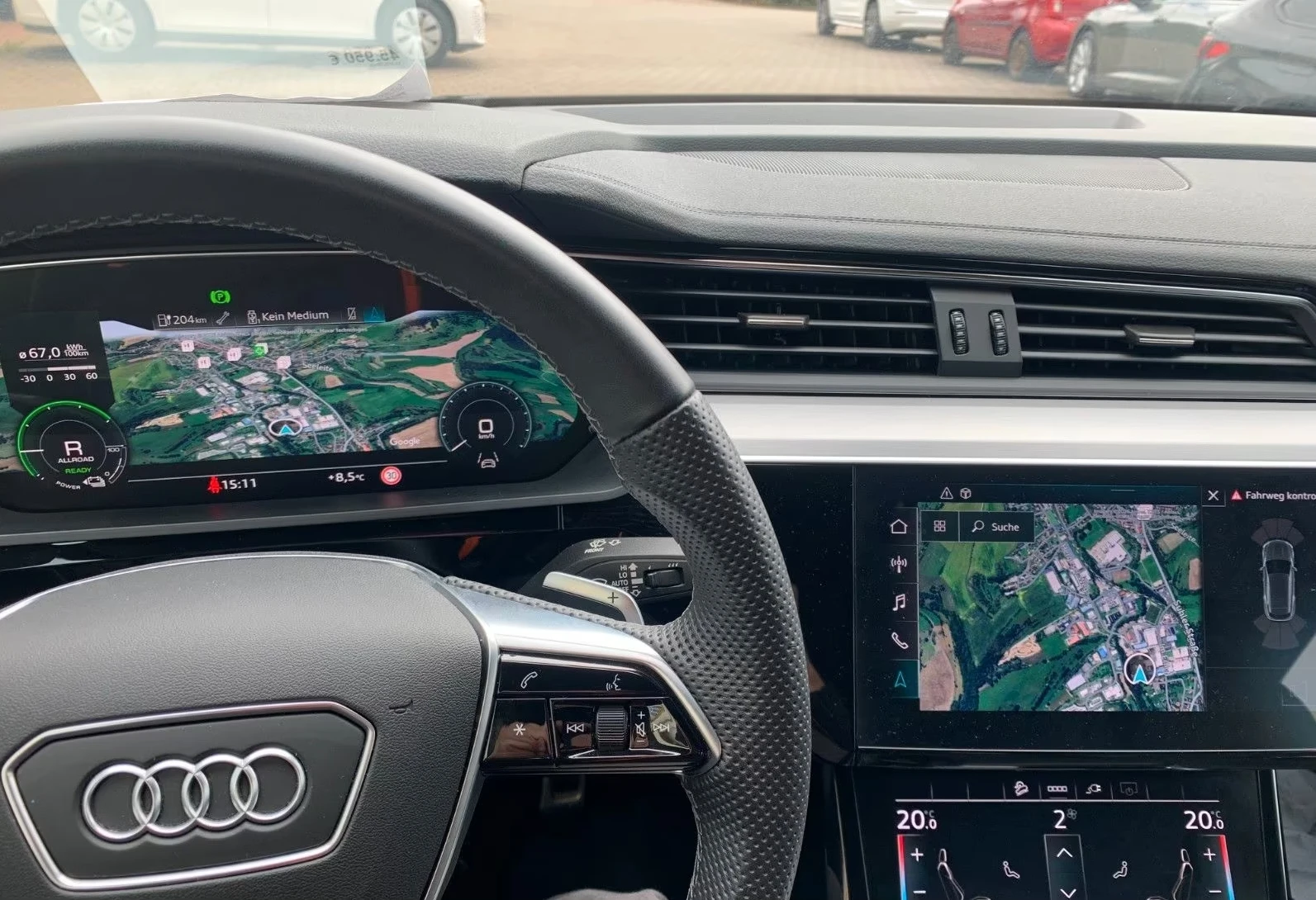 Audi Q8 e-tron S-Line MATRIX, снимка 10 - Автомобили и джипове - 54281326