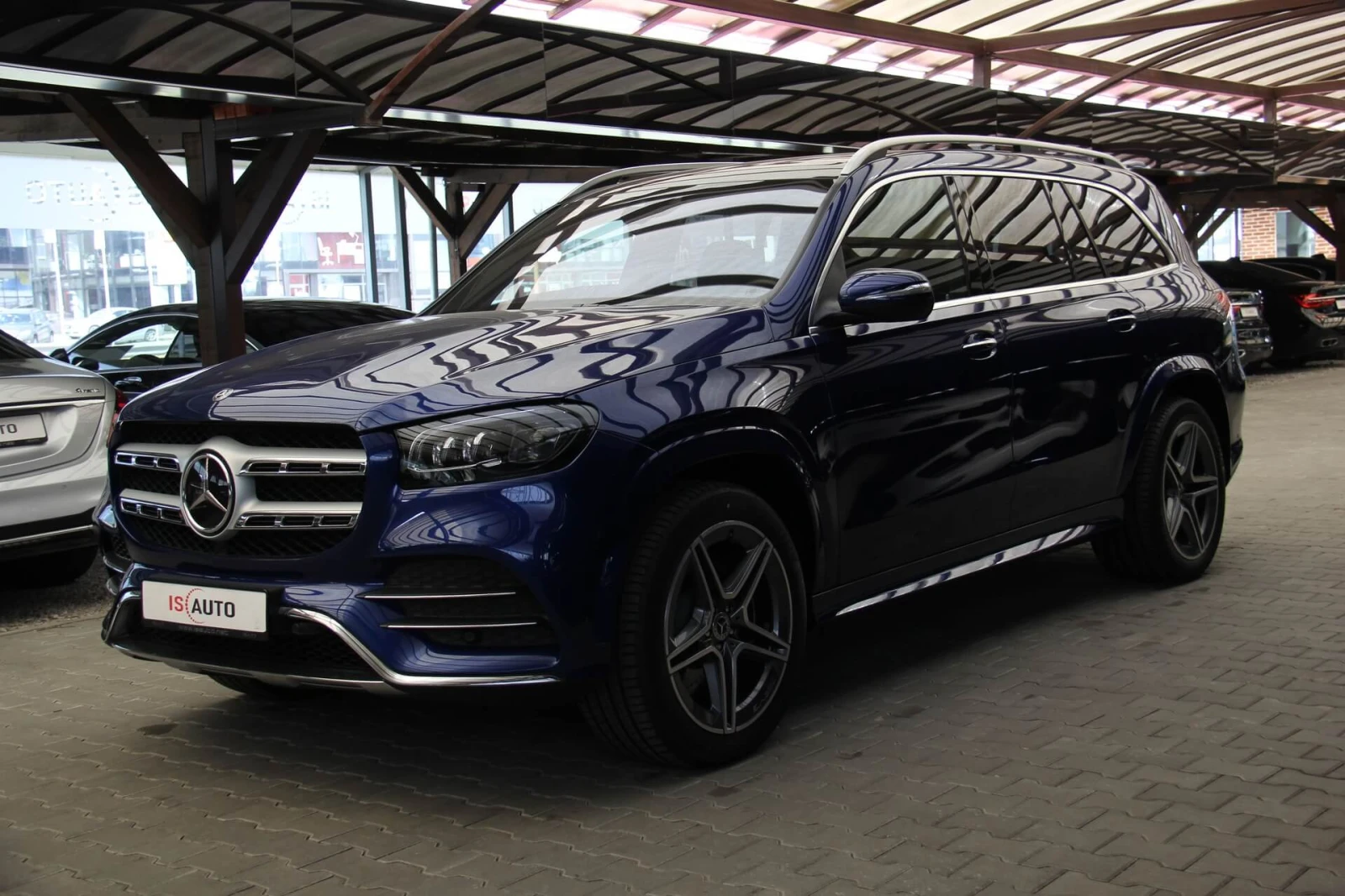Mercedes-Benz GLS580 AMG/4Matic/Burmester/HuD/Панорама/Обдухване/RSE, снимка 2 - Автомобили и джипове - 55978893