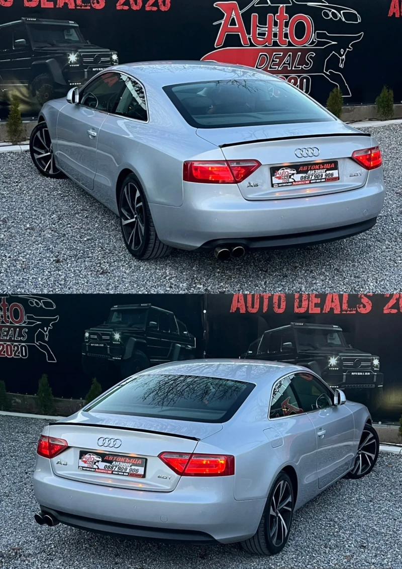 Audi A5 2.0TFSI* LPG* AUTOMATIC* RECARO* СОБСТВЕН ЛИЗИНГ, снимка 6 - Автомобили и джипове - 52624212