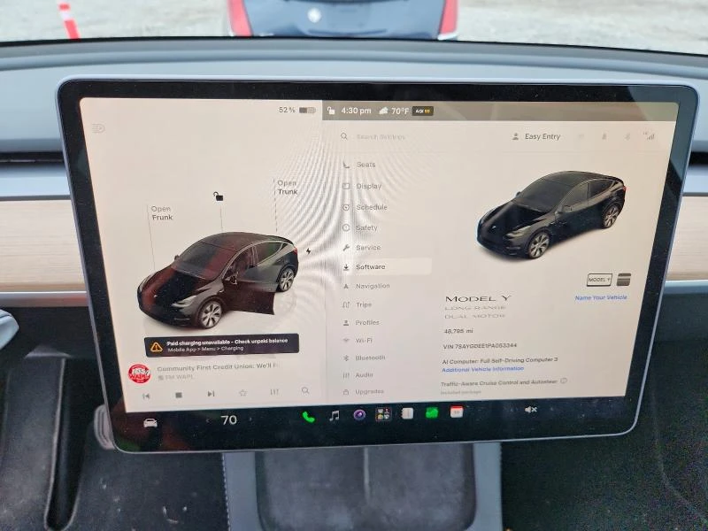 Tesla Model Y AWD / LONG RANGE / ТЪРГ 26.10, снимка 9 - Автомобили и джипове - 56649259