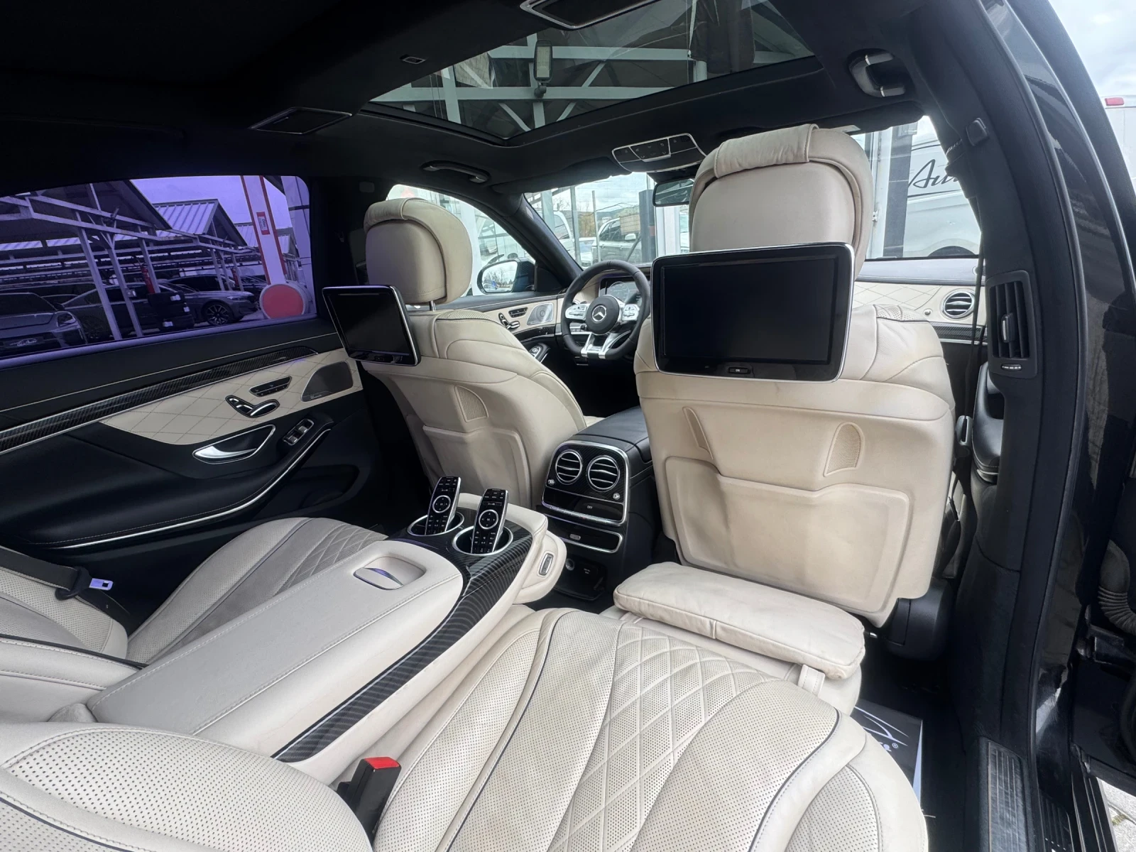 Mercedes-Benz S 500 LONG#4MATIC#FACE#CARBON#DESIGNO#FULL FULL, снимка 13 - Автомобили и джипове - 54047721