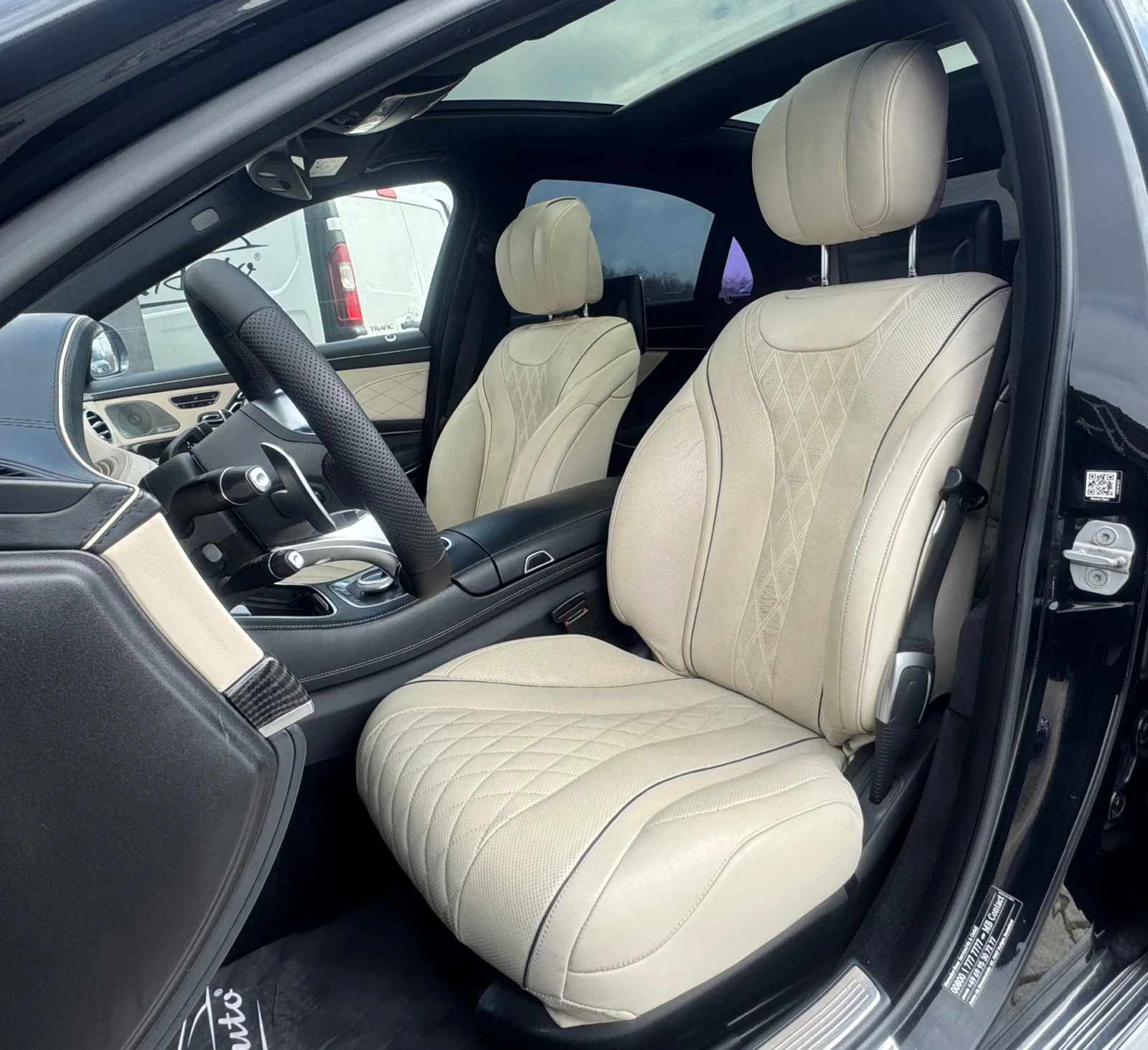 Mercedes-Benz S 500 LONG#4MATIC#FACE#CARBON#DESIGNO#FULL FULL, снимка 8 - Автомобили и джипове - 54047721