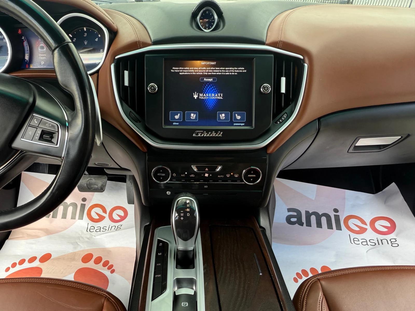 Maserati Ghibli 3.0D СОБСТВЕН ЛИЗИНГ , снимка 16 - Автомобили и джипове - 54712307