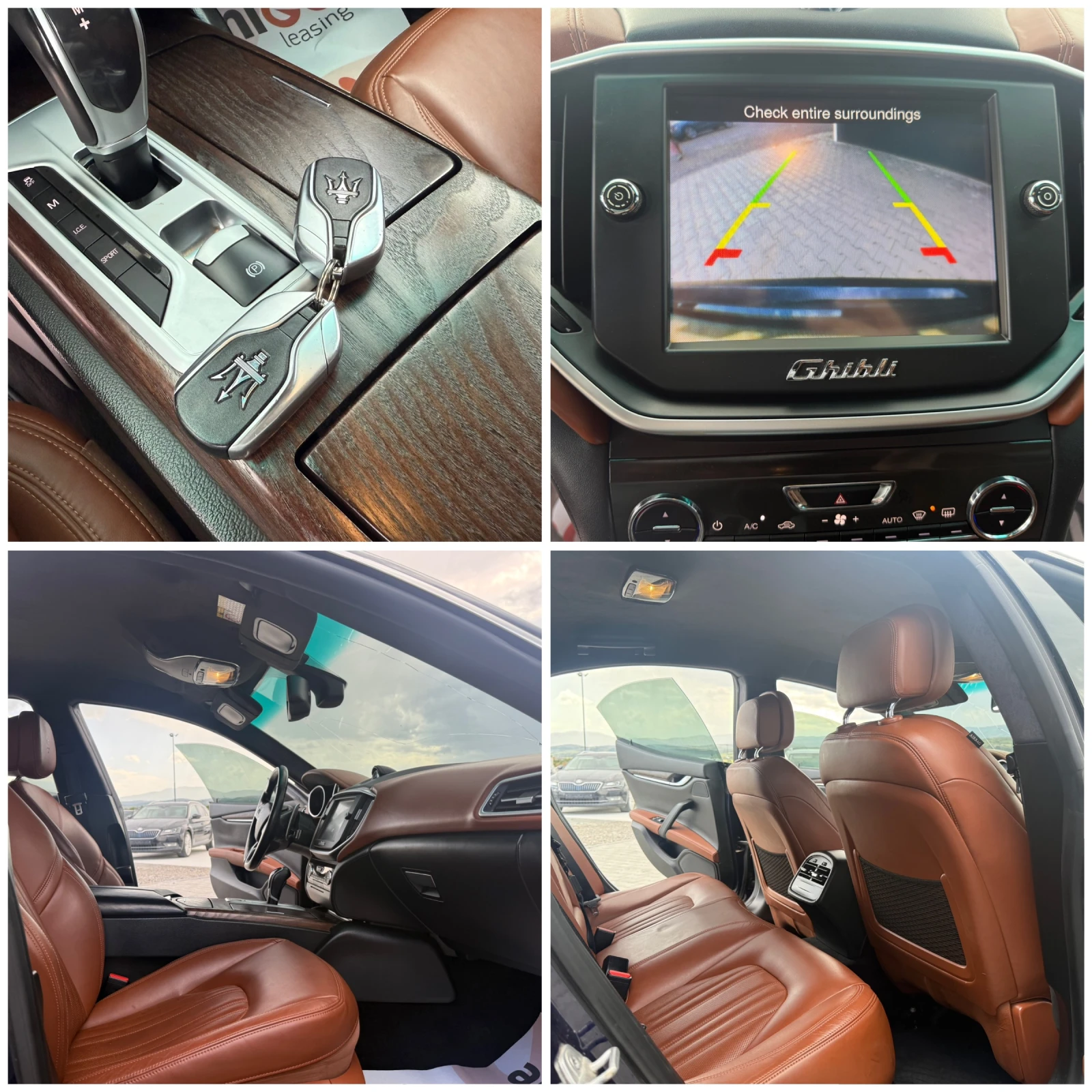 Maserati Ghibli 3.0D СОБСТВЕН ЛИЗИНГ , снимка 17 - Автомобили и джипове - 54712307