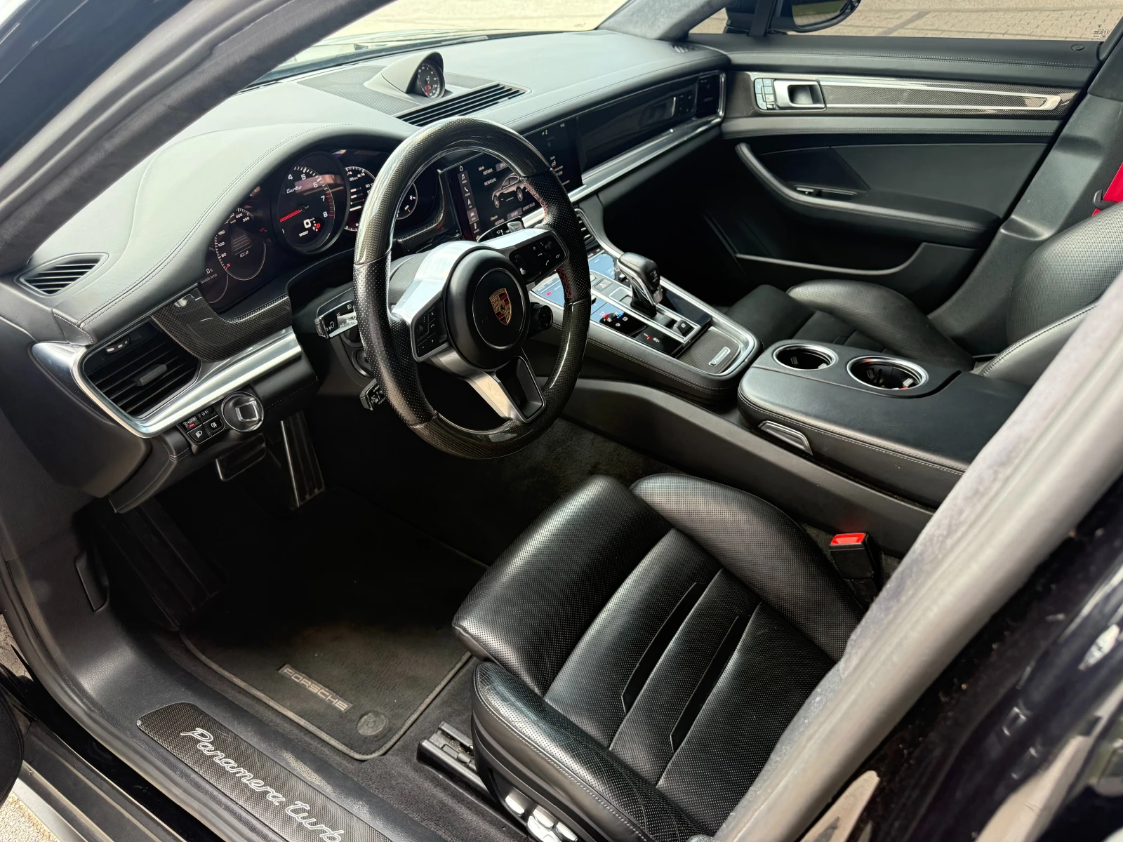 Porsche Panamera Turbo Carbon/Manufaktur , снимка 11 - Автомобили и джипове - 55047460