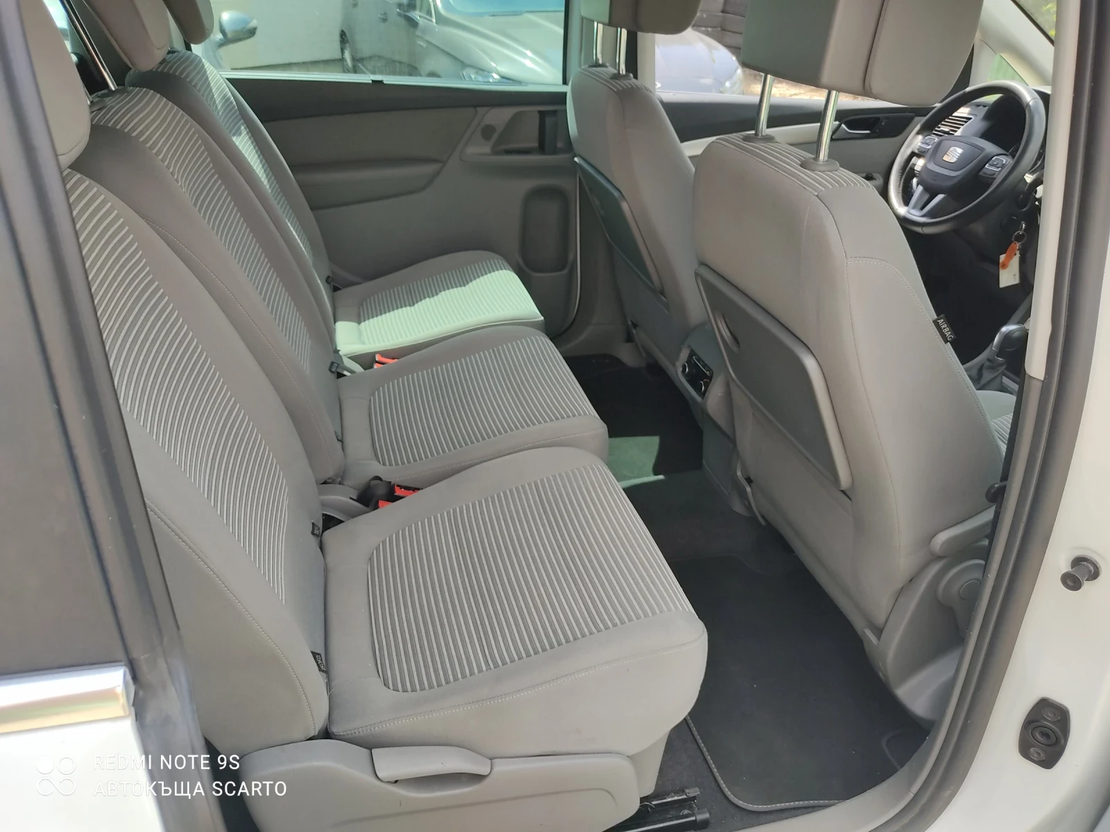 Seat Alhambra 2.0tdi/140kc, автомат, 2015г, Евро 5, снимка 8 - Автомобили и джипове - 55332385