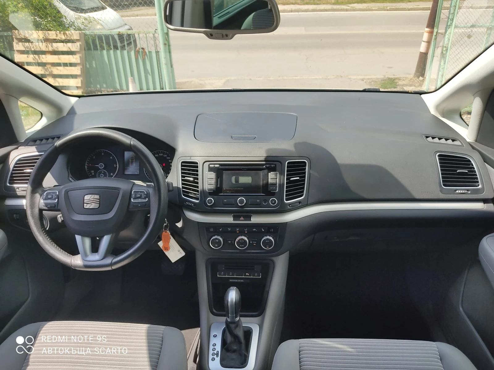 Seat Alhambra 2.0tdi/140kc, автомат, 2015г, Евро 5, снимка 9 - Автомобили и джипове - 55332385