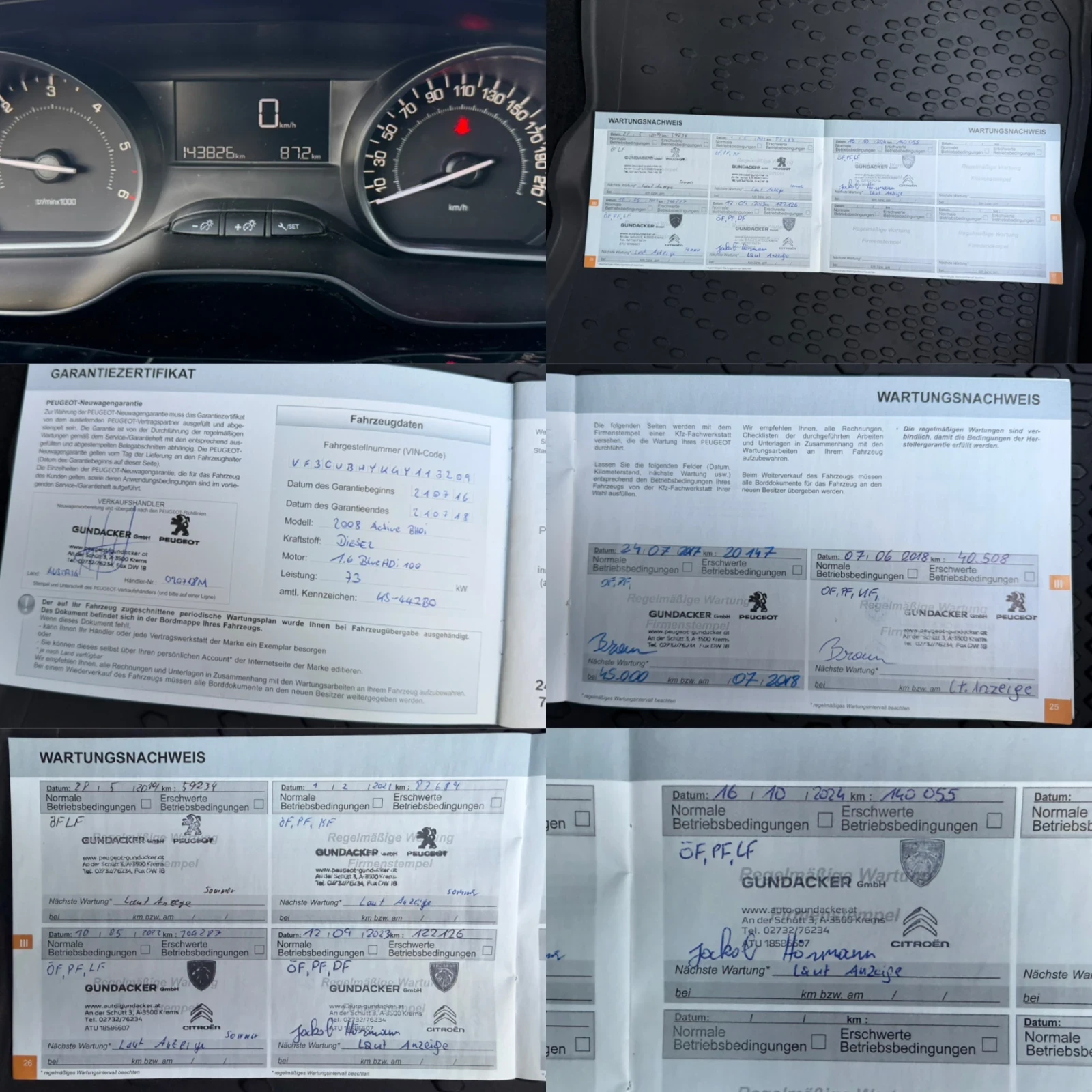 Peugeot 2008 1.6D FACELIFT SERVICE BOOK EURO 6 TUV COC | Mobile.bg � ����������� 16