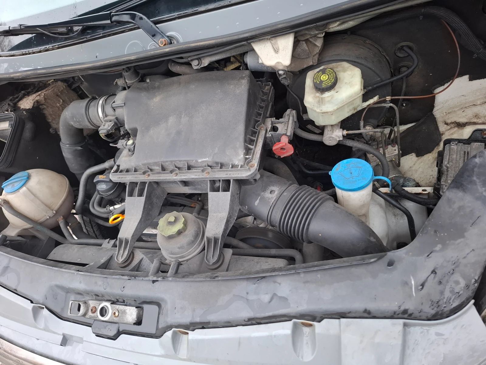VW Crafter 2, 5 109 2009 год внос Германия , снимка 10 - Бусове и автобуси - 54563867