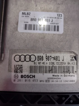 8R0 907 401 J  компютър двигател AUDI A4, A5 3.0 TDI BOSCH 0 281 016 453, 0281016453, 8R0907401J, снимка 2 - Части - 48630326