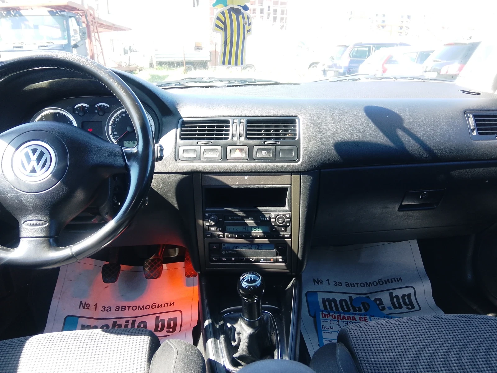 VW Bora 1.9TDI-101H.P.-КЛИМАТРОНИК-ESP-СЕВВИЗНИ ДОКУМЕНТИ-, снимка 10 - Автомобили и джипове - 54634665