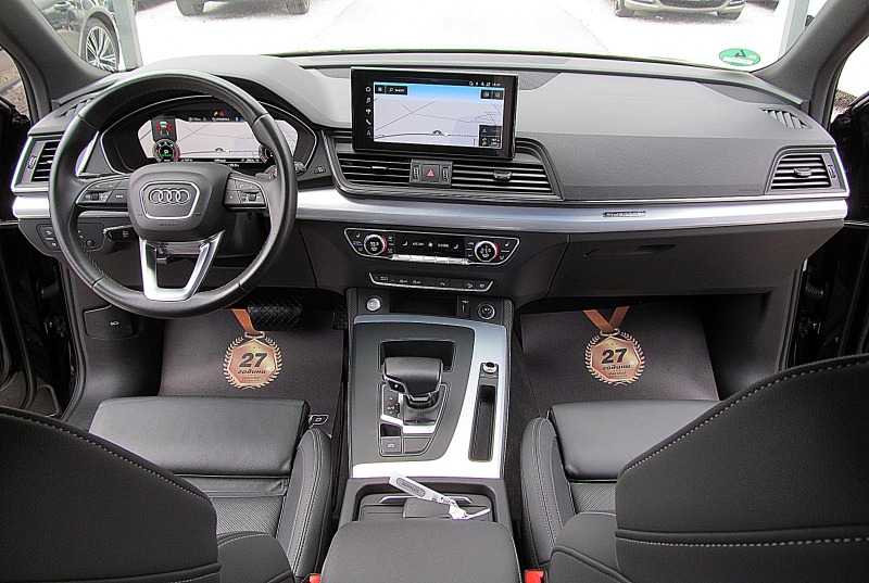 Audi Q5 4.0TDI/ S-line+ + + /GERMANY/DISTRONIC/MATRIX/ЛИЗИ, снимка 15 - Автомобили и джипове - 46456353