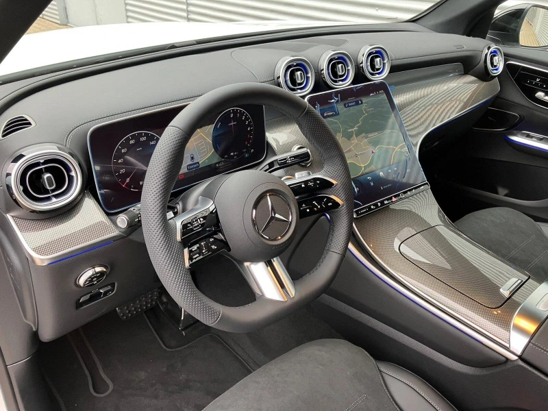 Mercedes-Benz GLC 300 de 4-MATIC AMG-LINE HYBRID NIGHT 360 KEYLESS-GO , снимка 7 - Автомобили и джипове - 51967412