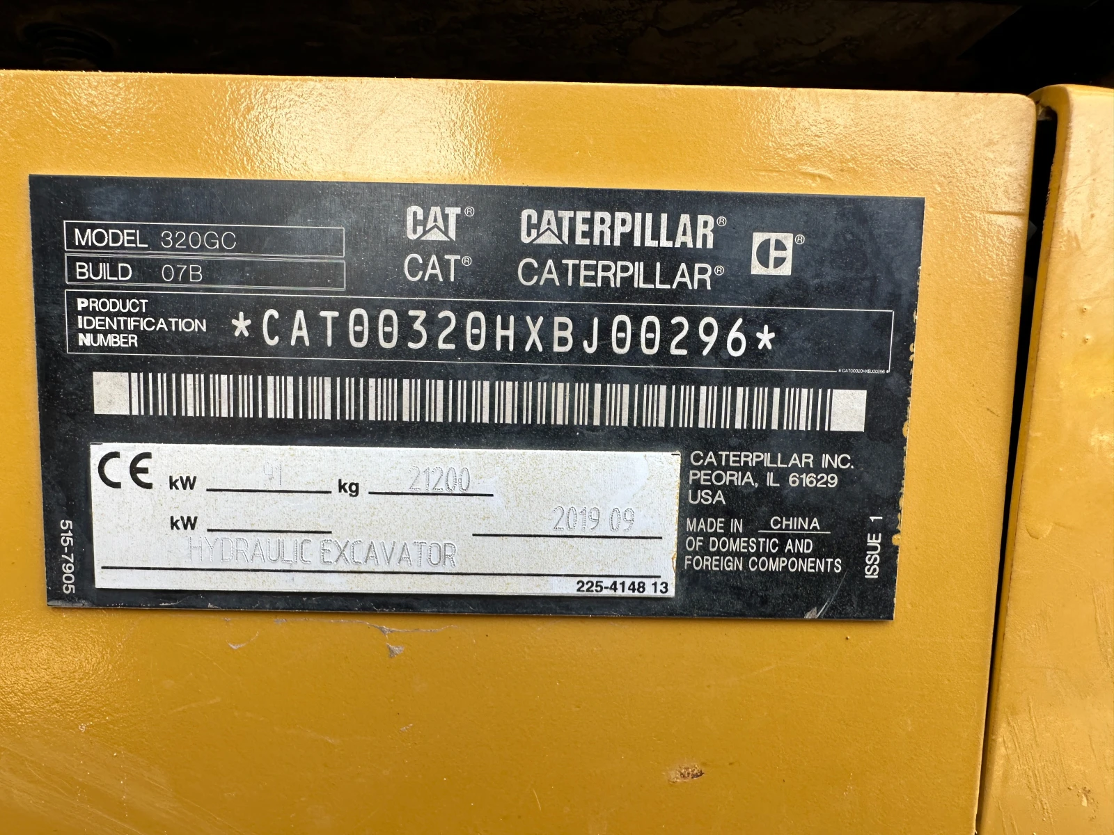 Багер Cat 320GC - изображение 5