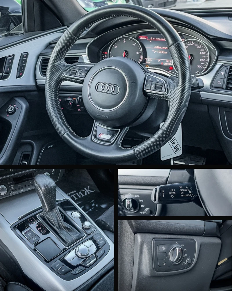 Audi A6 Bi-TDI - 3xS-LINE - MATRIX, снимка 10 - Автомобили и джипове - 52961926