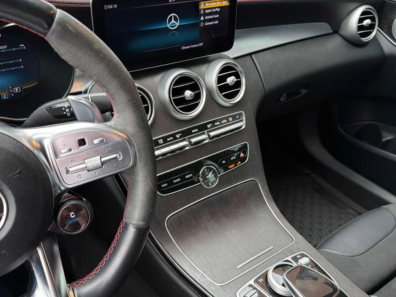 Mercedes-Benz C 43 AMG 4MATIC/ПАНОРАМА/360/BURMESTER/ВТОРИ ГУМИ И ДЖАНТИ, снимка 9 - Автомобили и джипове - 54393655