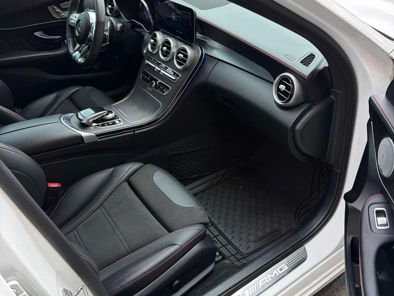 Mercedes-Benz C 43 AMG 4MATIC/ПАНОРАМА/360/BURMESTER/ВТОРИ ГУМИ И ДЖАНТИ, снимка 10 - Автомобили и джипове - 54393655