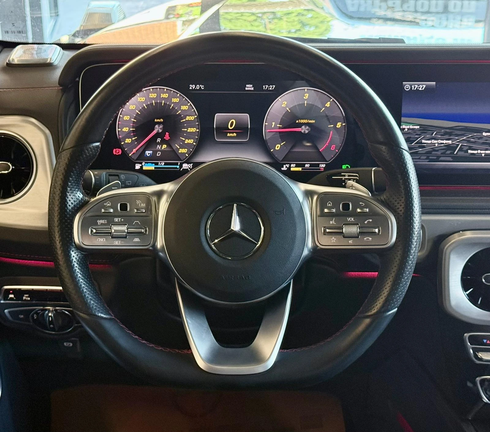 Mercedes-Benz G 400 4M* AMG * 4M* MULTIBEAM* DISTR* 360CAM* MEMORY* , снимка 10 - Автомобили и джипове - 55034363