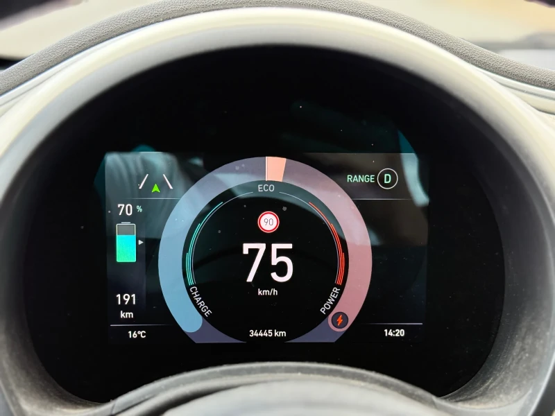 Fiat 500 E Icon, CarPlay, Camera, Sunroof, Heated seats, снимка 16 - Автомобили и джипове - 52375388