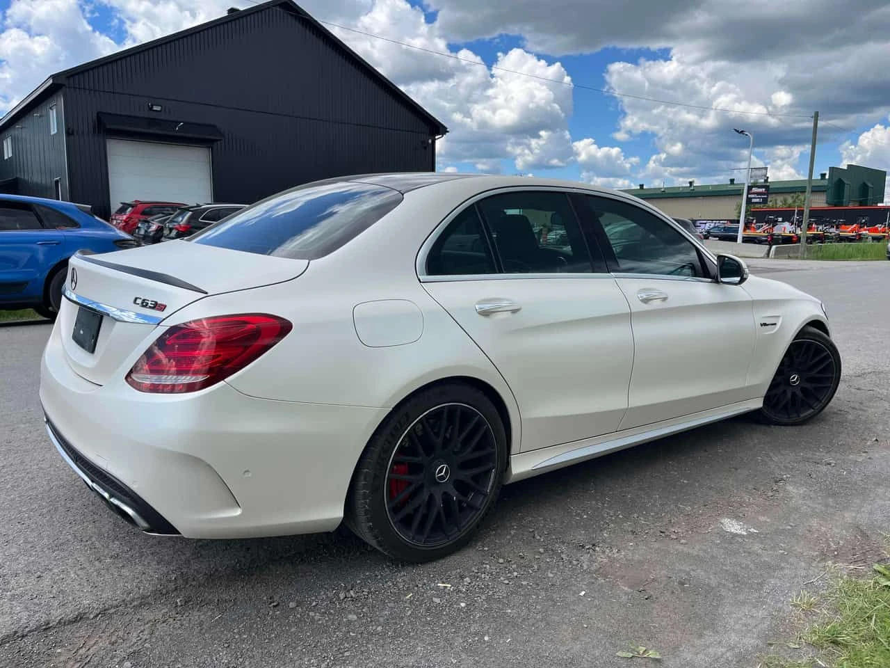 Mercedes-Benz C 63 AMG BURMESTER/ПАНОРАМА/360/ДИСТРОНИК, снимка 4 - Автомобили и джипове - 55023155
