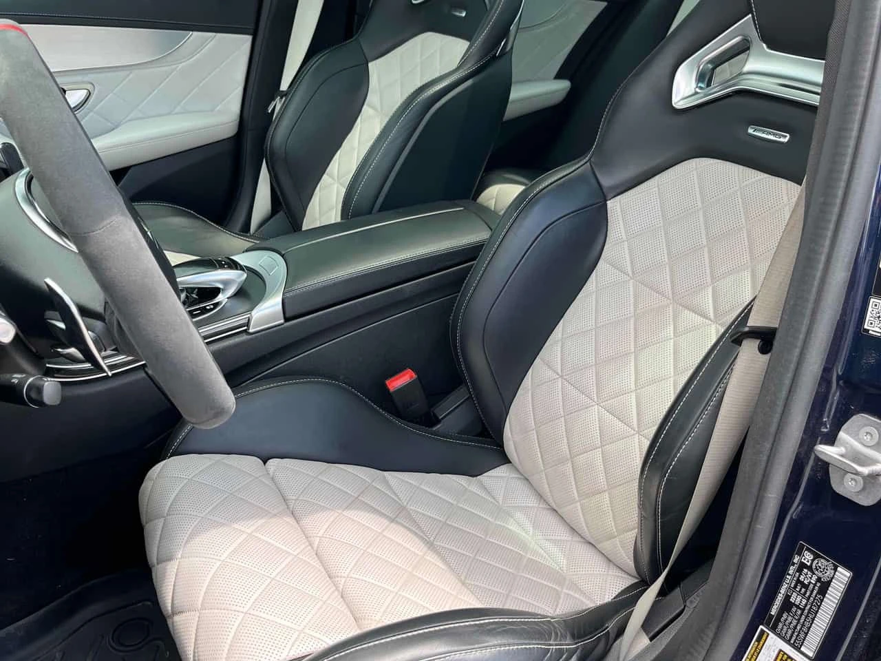Mercedes-Benz C 63 AMG BURMESTER/ПАНОРАМА/360/ДИСТРОНИК, снимка 12 - Автомобили и джипове - 55023155
