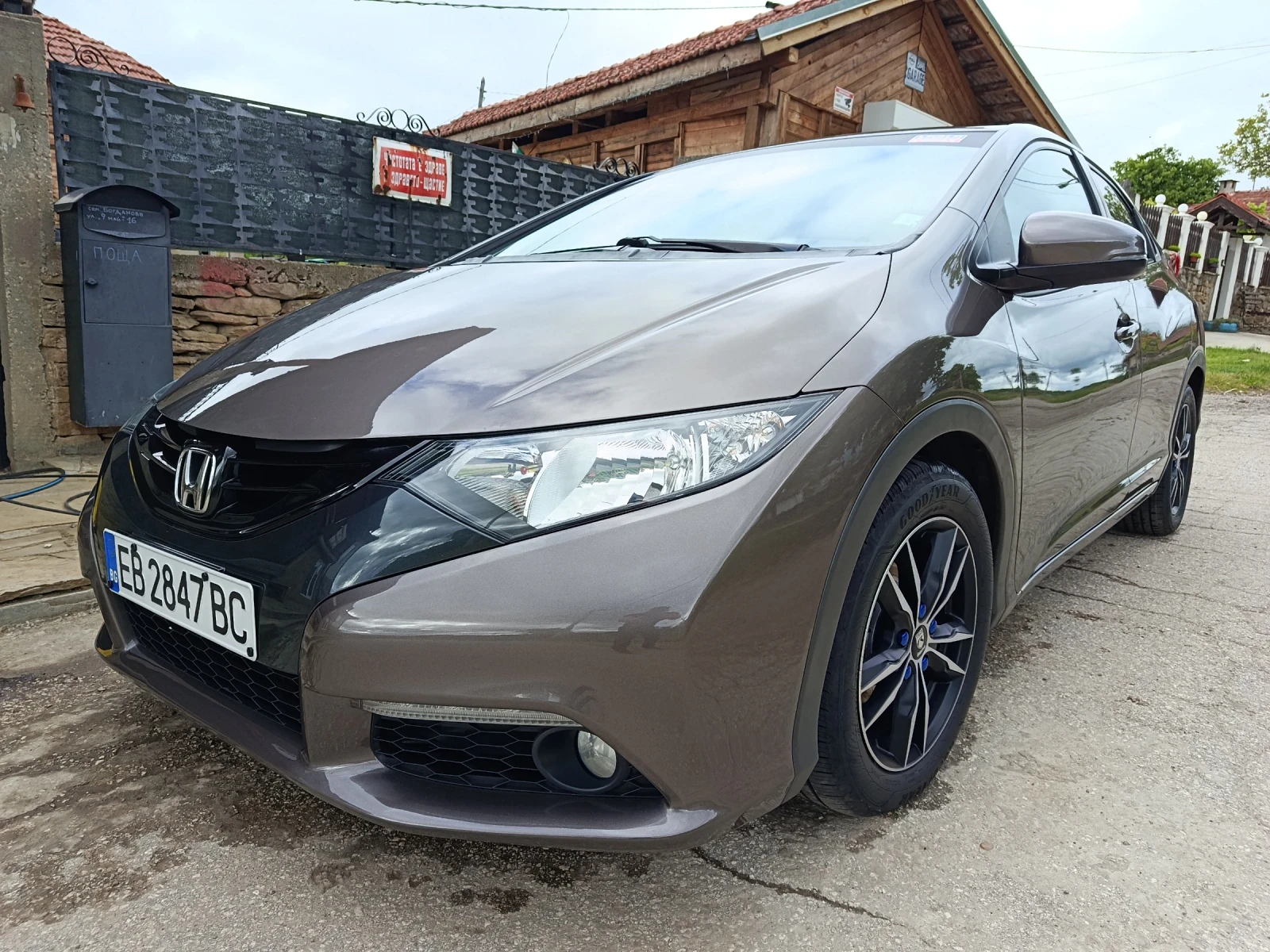 Honda Civic 1.6 Idtec, снимка 15 - Автомобили и джипове - 55064037
