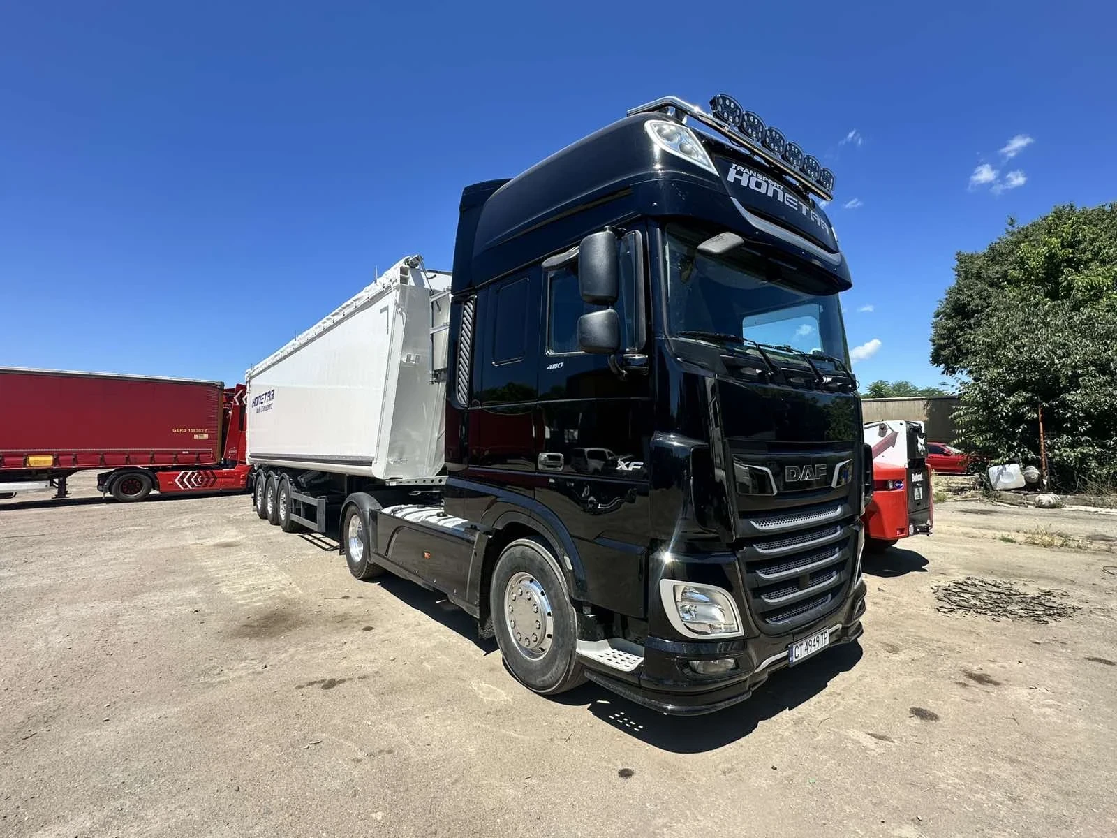 Daf Xf-480 С ремарке  Schmitz, снимка 3 - Камиони - 54933656