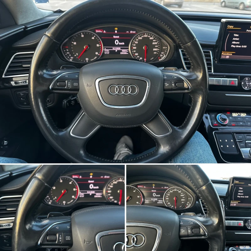 Audi A8 4.2 TDI 351кс* Вакум* Дистроник* Масаж* Камера* Ke, снимка 16 - Автомобили и джипове - 48984973