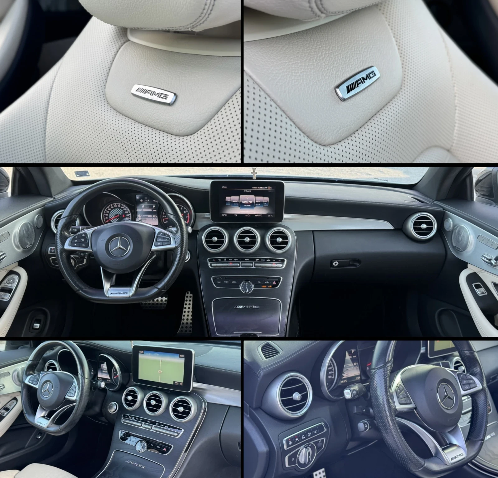 Mercedes-Benz C 43 AMG BiTurbo 4Matic, снимка 11 - Автомобили и джипове - 53840867