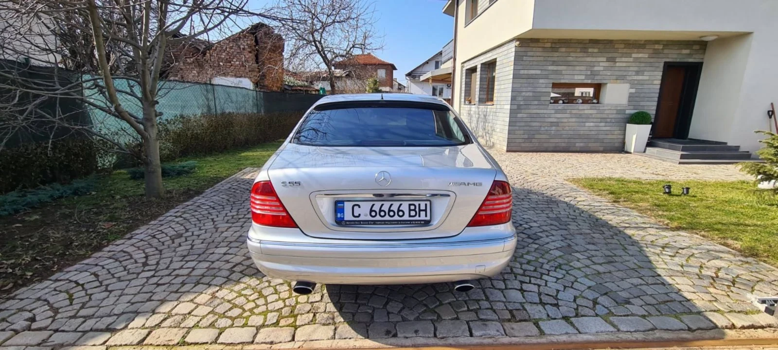 Mercedes-Benz S 55 AMG, снимка 10 - Автомобили и джипове - 53996559