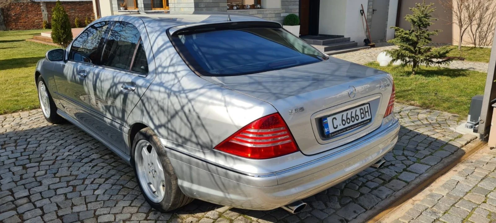 Mercedes-Benz S 55 AMG, снимка 4 - Автомобили и джипове - 53996559