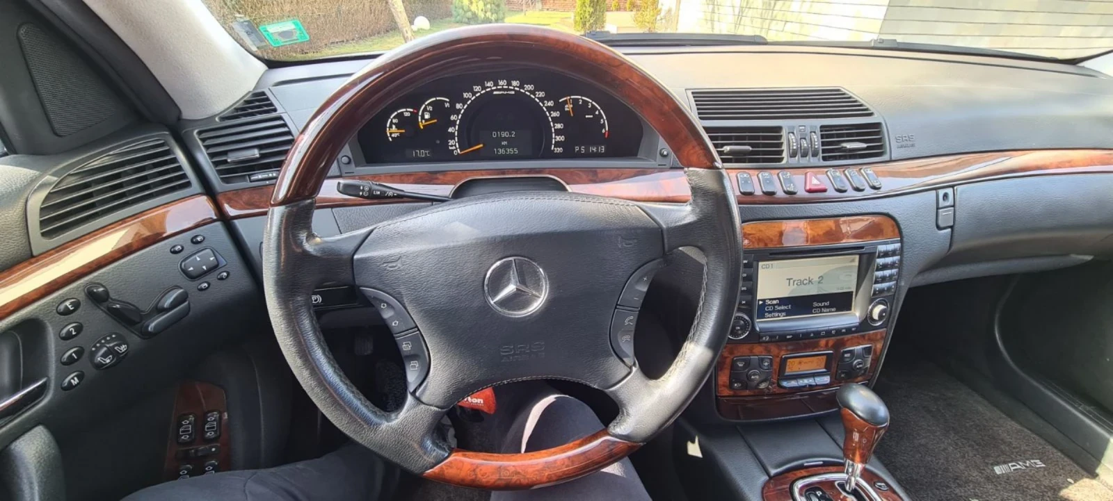 Mercedes-Benz S 55 AMG, снимка 14 - Автомобили и джипове - 53996559