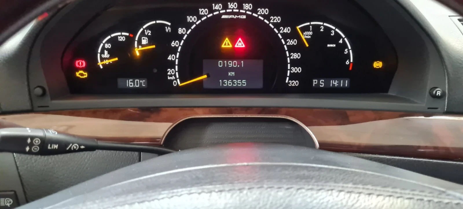 Mercedes-Benz S 55 AMG, снимка 13 - Автомобили и джипове - 53996559