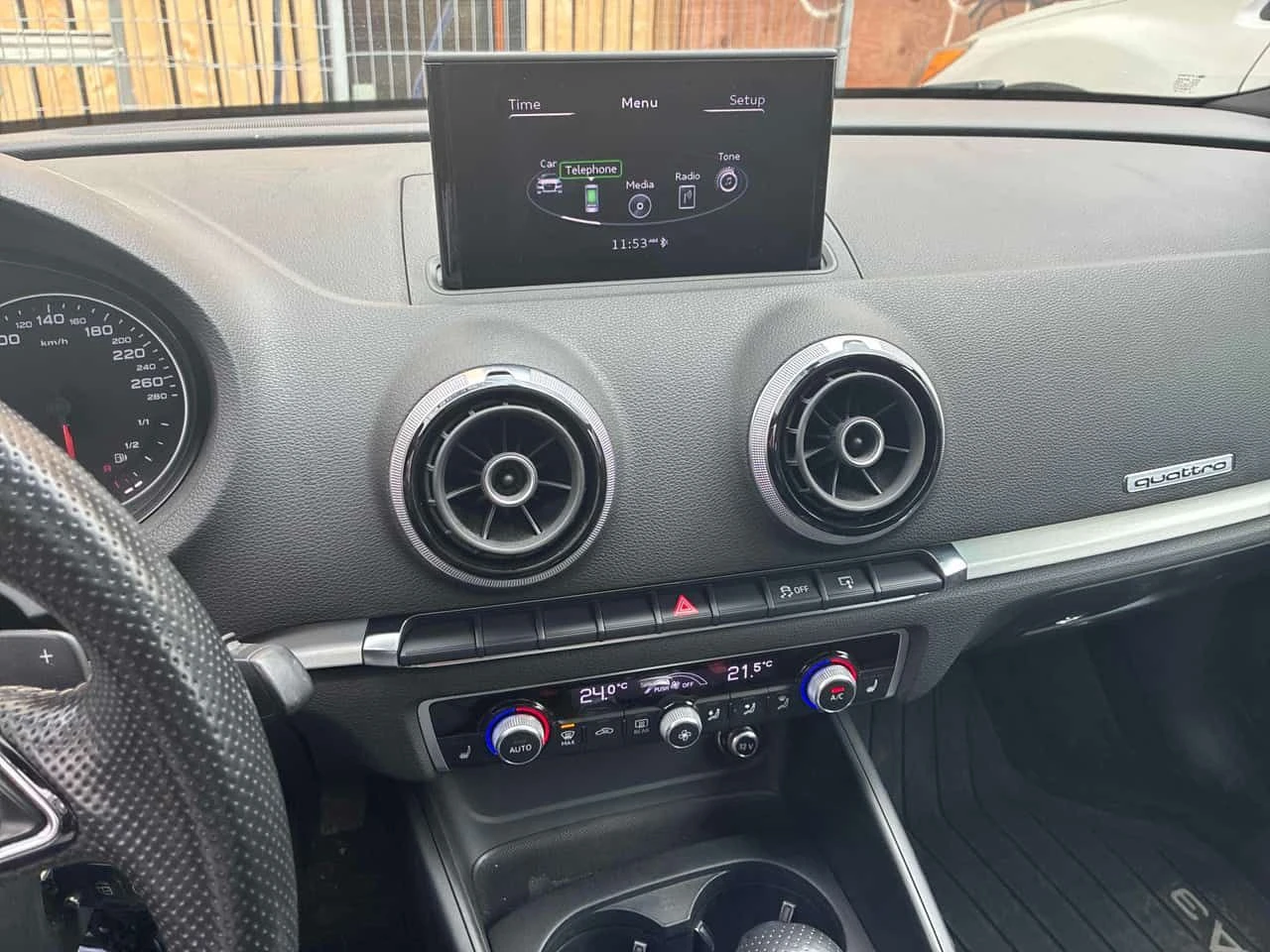 Audi A3 * 2.0T Progressiv* PANO* KEYLESS* ПОДГРЕВ* , снимка 9 - Автомобили и джипове - 54347128