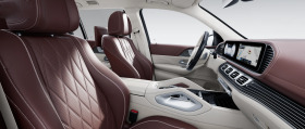 Mercedes-Benz GLS 600 MAYBACH/ FACELIFT/ DESIGNO/E-ACTIVE/TV/ PANO/BURM/, снимка 9 - Автомобили и джипове - 42338433