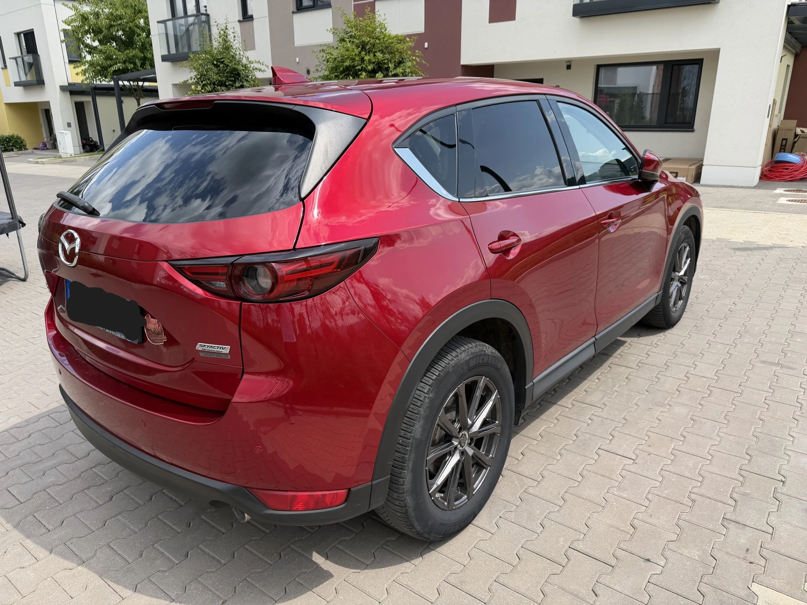 Mazda CX-5 2.2d AWD Sports Line с теглич, снимка 7 - Автомобили и джипове - 55538838