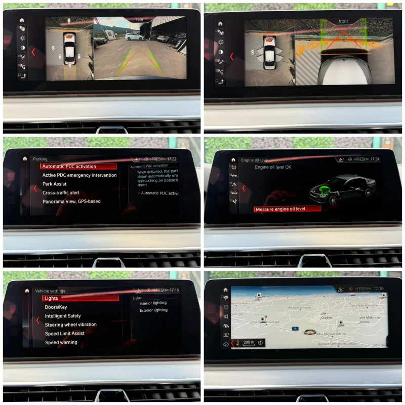 BMW 530 SPORTLINE/4Х4/360CAM/LED/NAVI/PANO/СОБСТВЕН ЛИЗИНГ, снимка 15 - Автомобили и джипове - 51389970