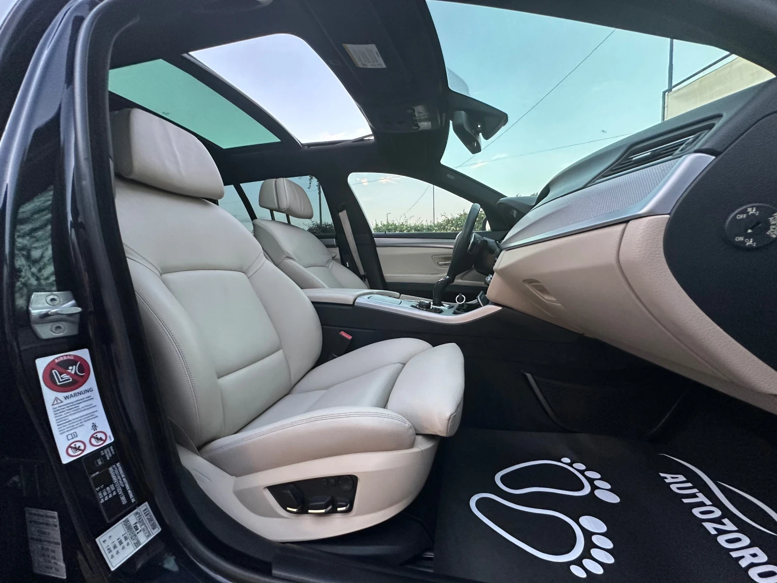BMW 530 M PAKET* HEAD UP* PANORAMA* KEYLESS* ПОДГРЕВ - изображение 8