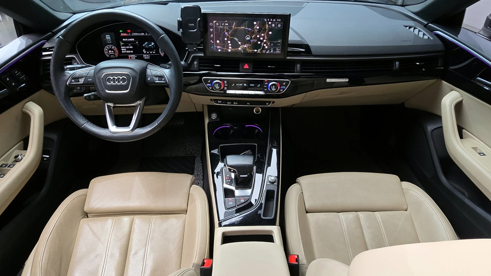 Audi A5 2.0 40TFSI Quattro Sportback, Distronic, HeadUp, , снимка 9 - Автомобили и джипове - 54699586
