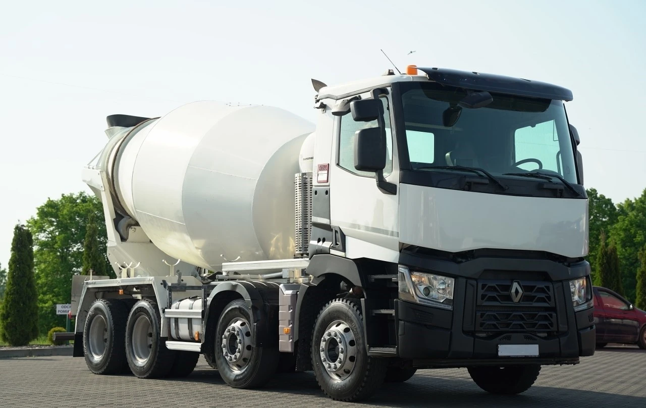 Renault C 430* ЛИЗИНГ* 8х4* PUTZMEISTER* 9m3* , снимка 2 - Камиони - 56261896