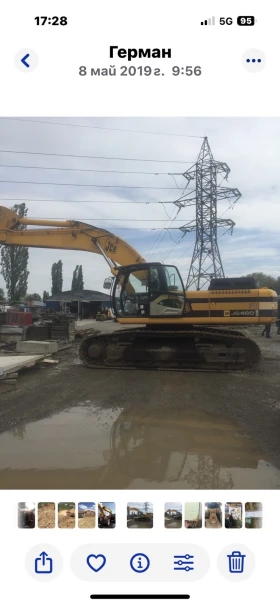 Обява за продажба на Багер JCB JS460 ~ 201 600 лв. - изображение 2