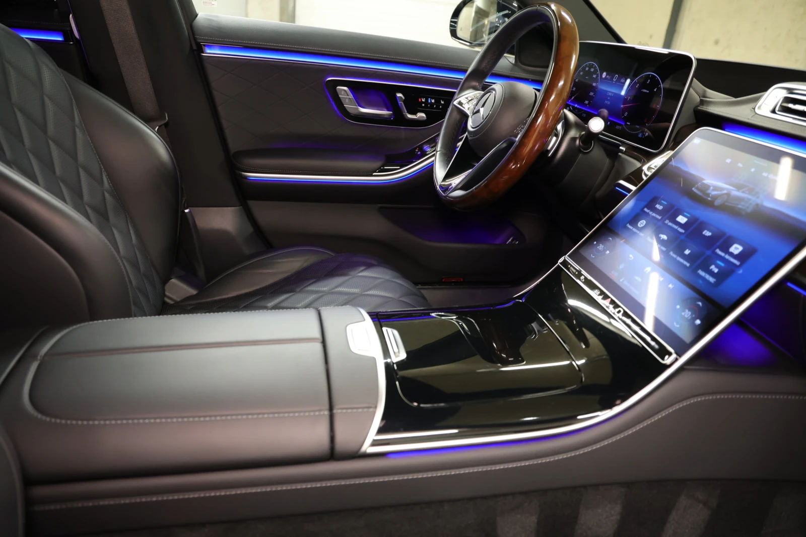 Mercedes-Benz S 450 d Long AMG 3xTV     | Mobile.bg   12